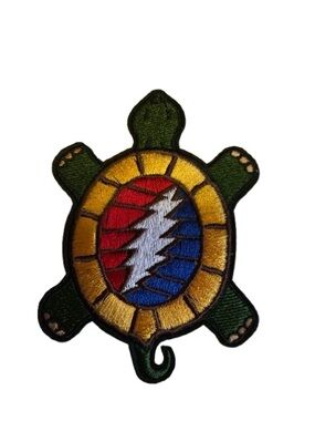 Grateful Dead Turtle Stealie Embroidered Patch
